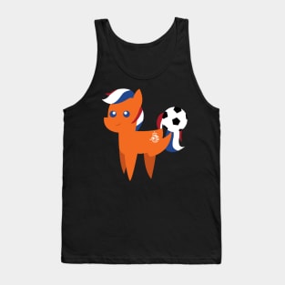 Netherlands Football Pony Tank Top